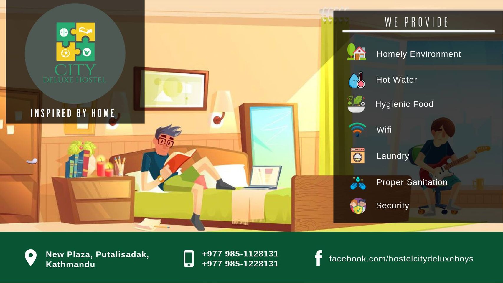  City Deluxe Boys Hostel 