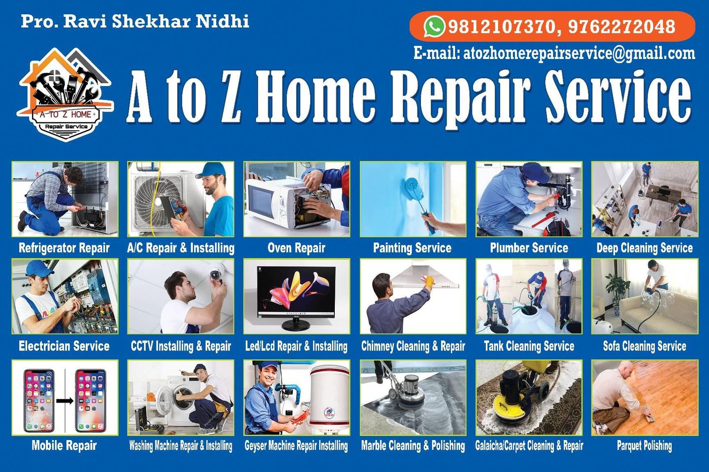 A to Z Home repair & cleaning Service 