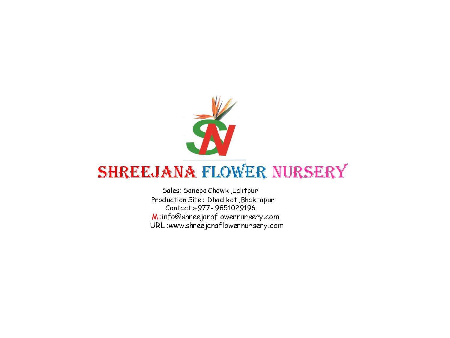 Shreejana Flower Nursery 