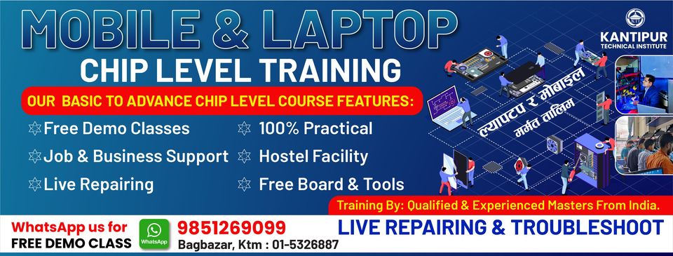 Laptop & Mobile Repairing Training in Kathmandu 
