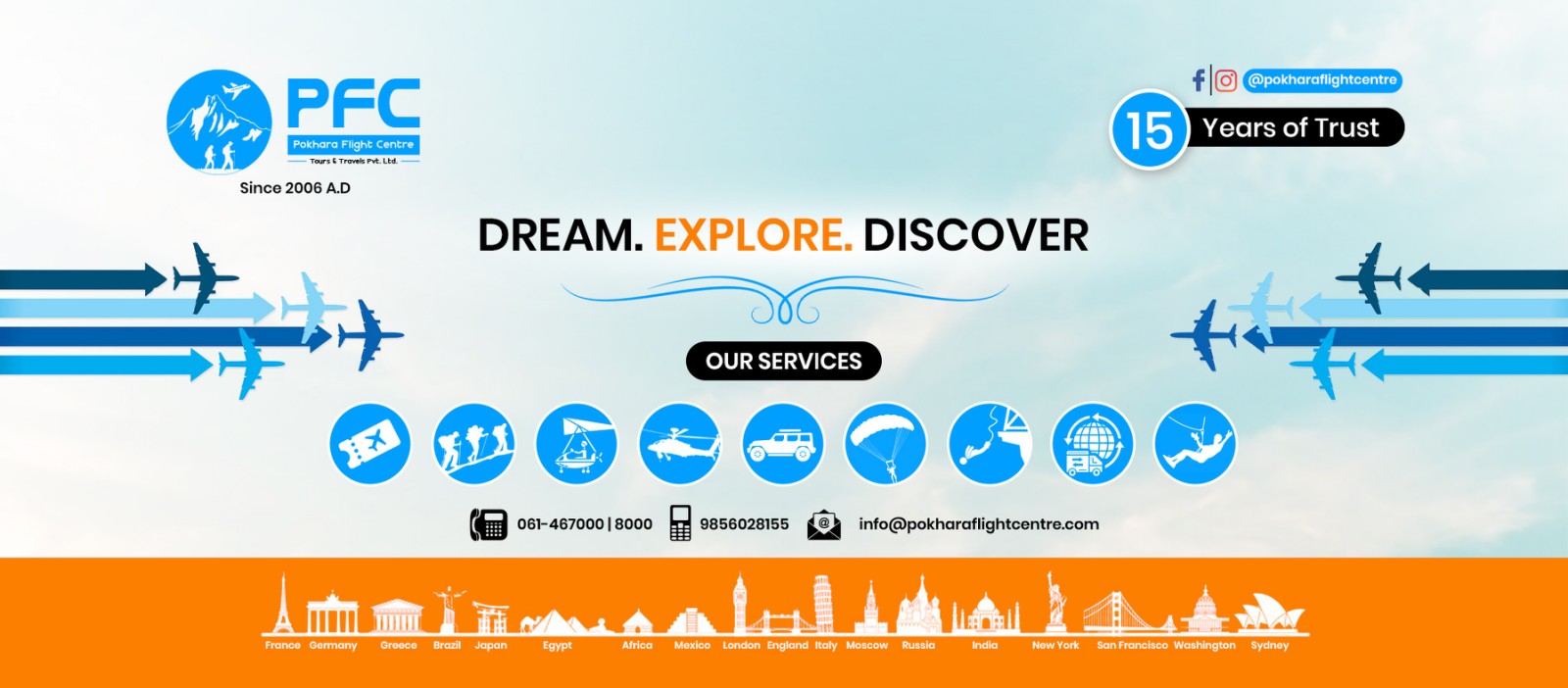 Pokhara Flight Centre Tours & Travel