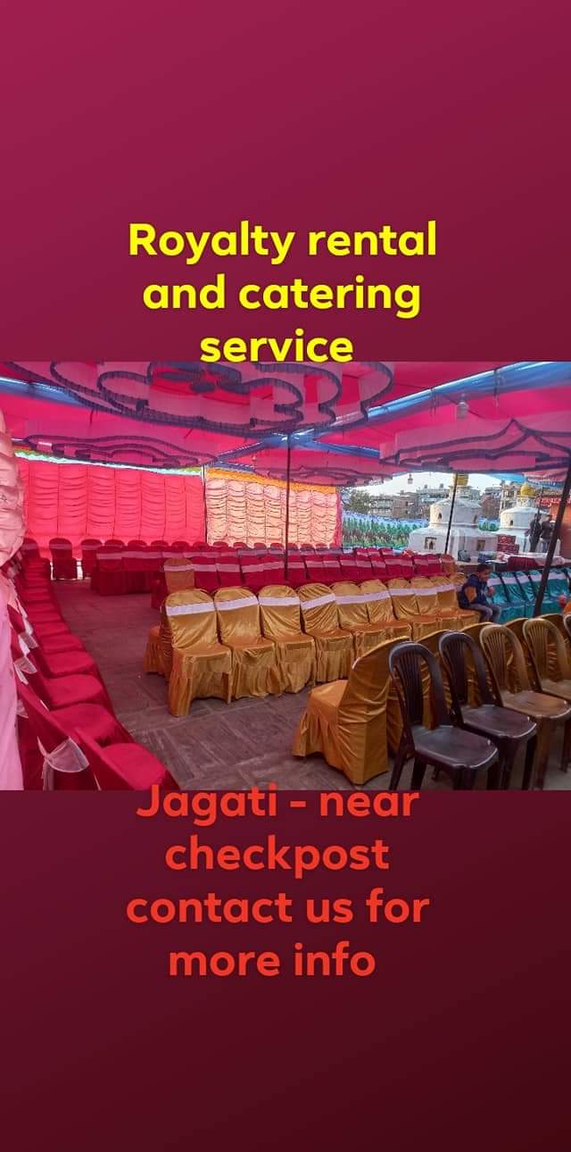 Royalty rental and catering service