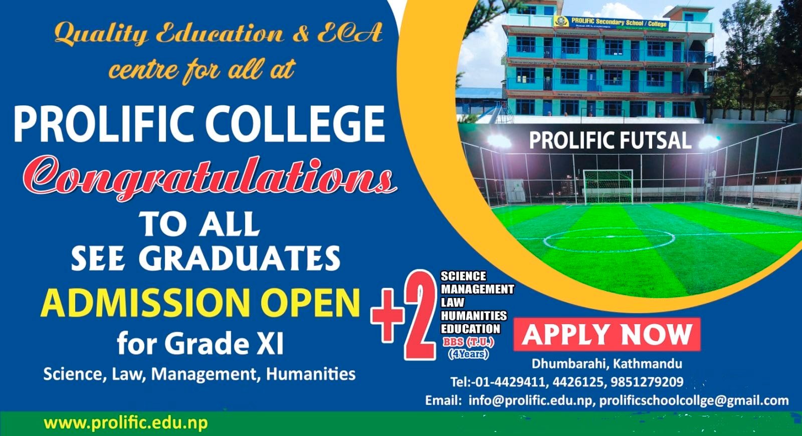 Prolific Higher Secondary School