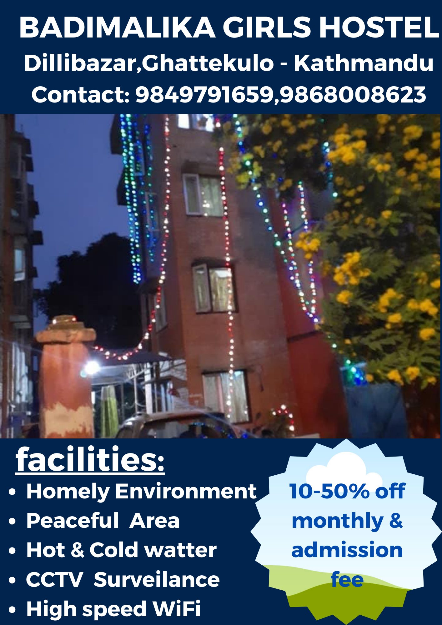 Badimalika Girls Hostel.com 
