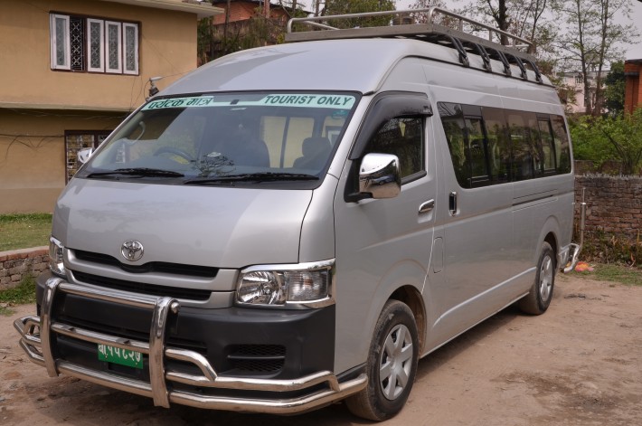 Kathmandu to Kakarvitta hiace 